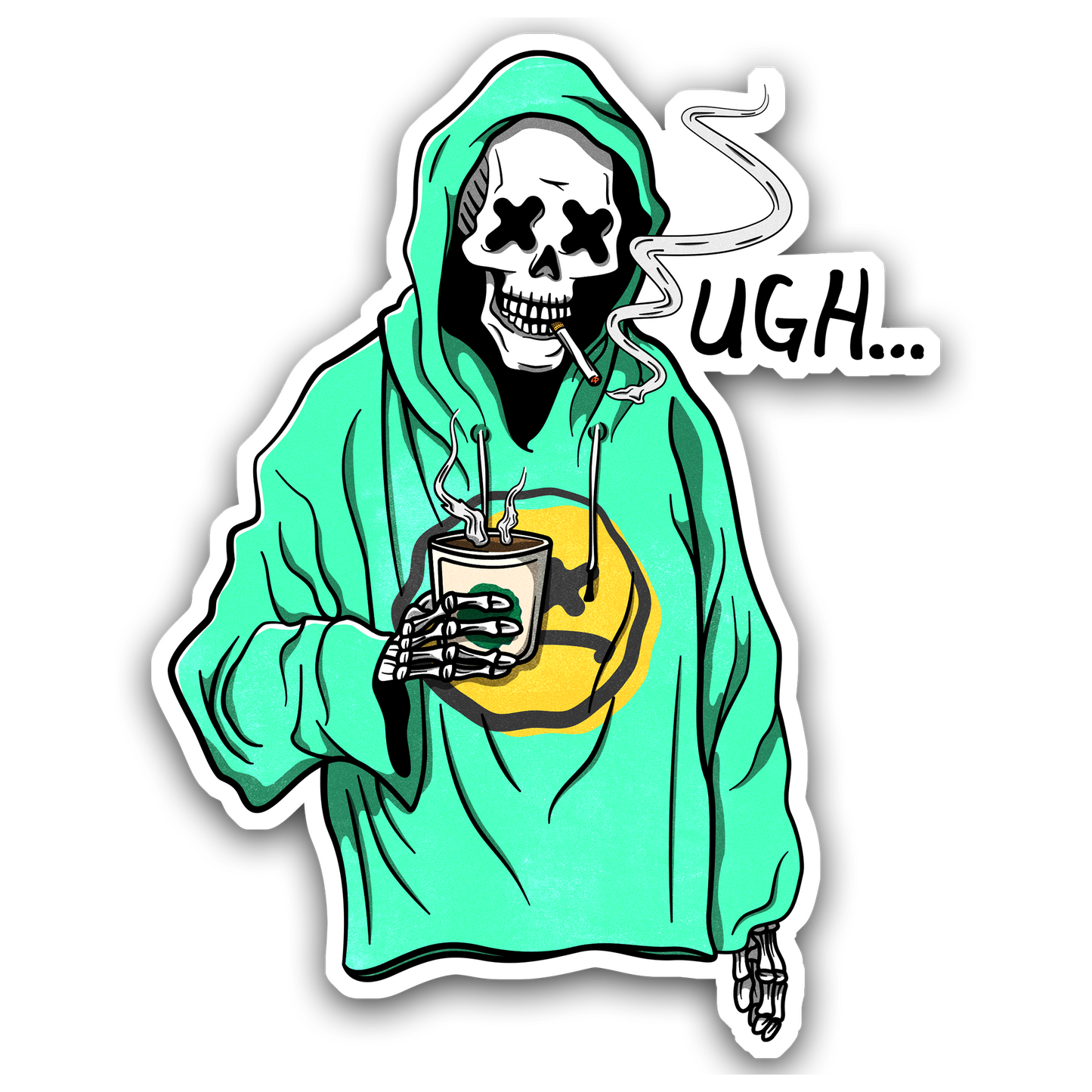 UGH Reaper Sticker